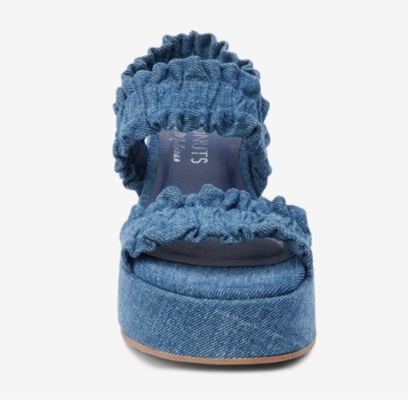 JEAN PLATFORM SANDAL - Picture 3 of 5